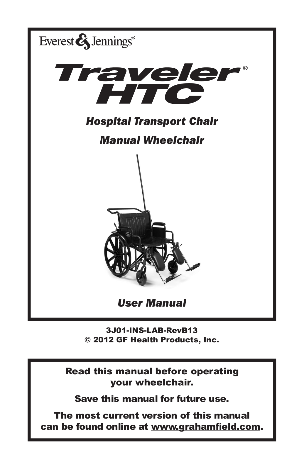 E&J 3J01-INS-LAB User Manual