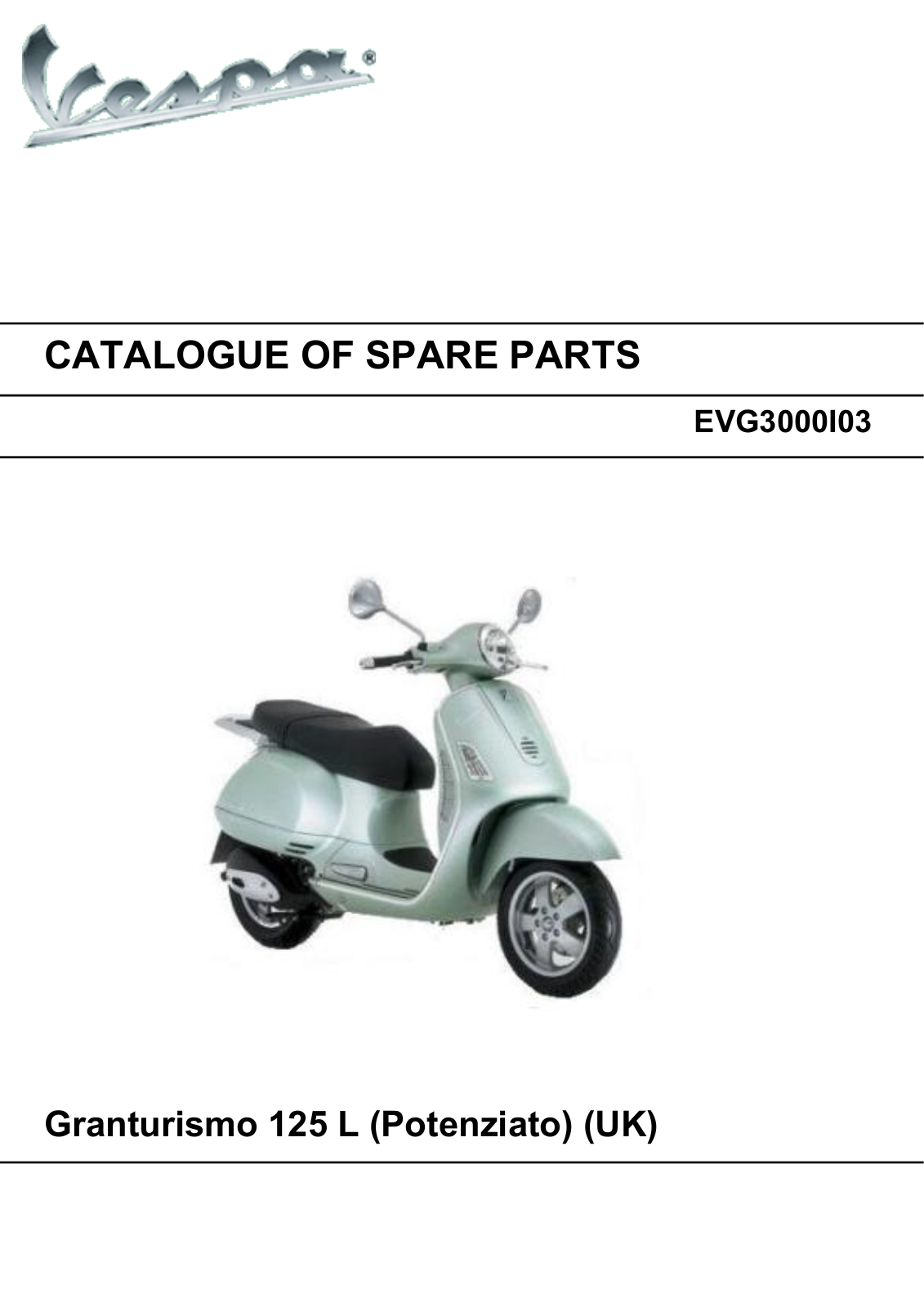 Vespa GT125 Diagram