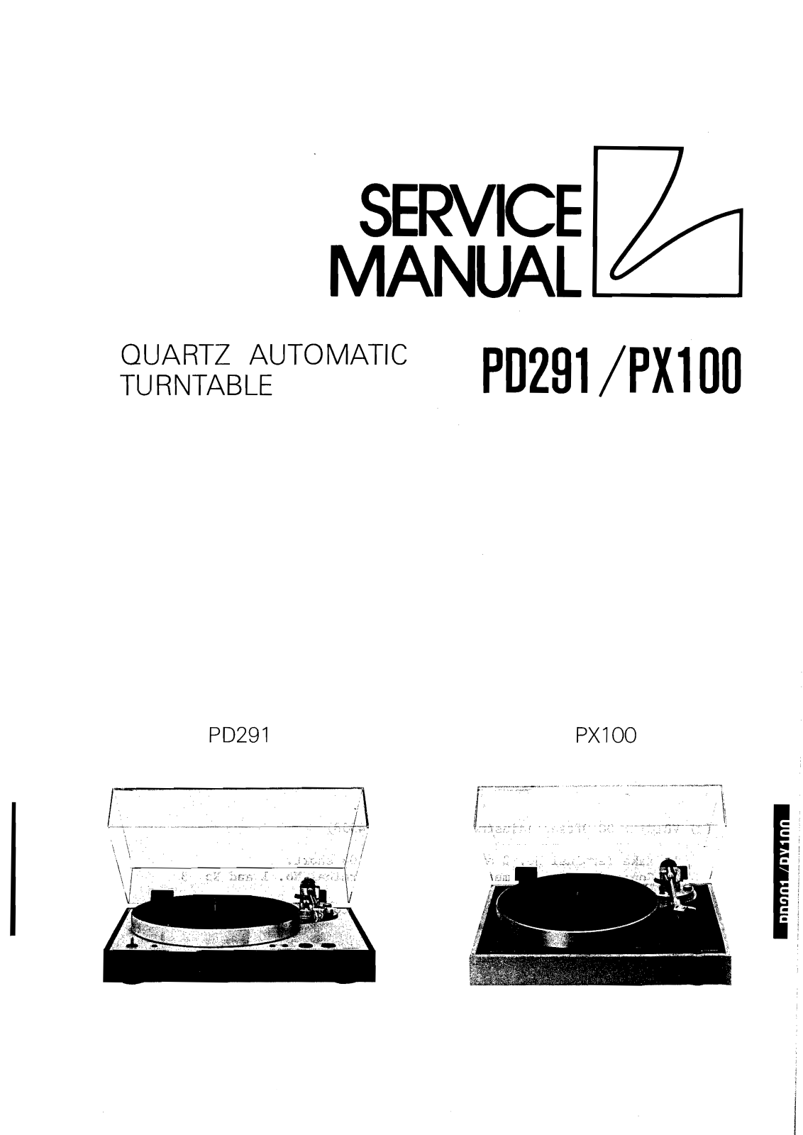 Luxman PD-291 Service Manual