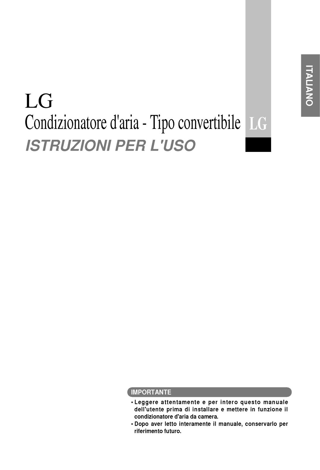 Lg UV24AC User Manual