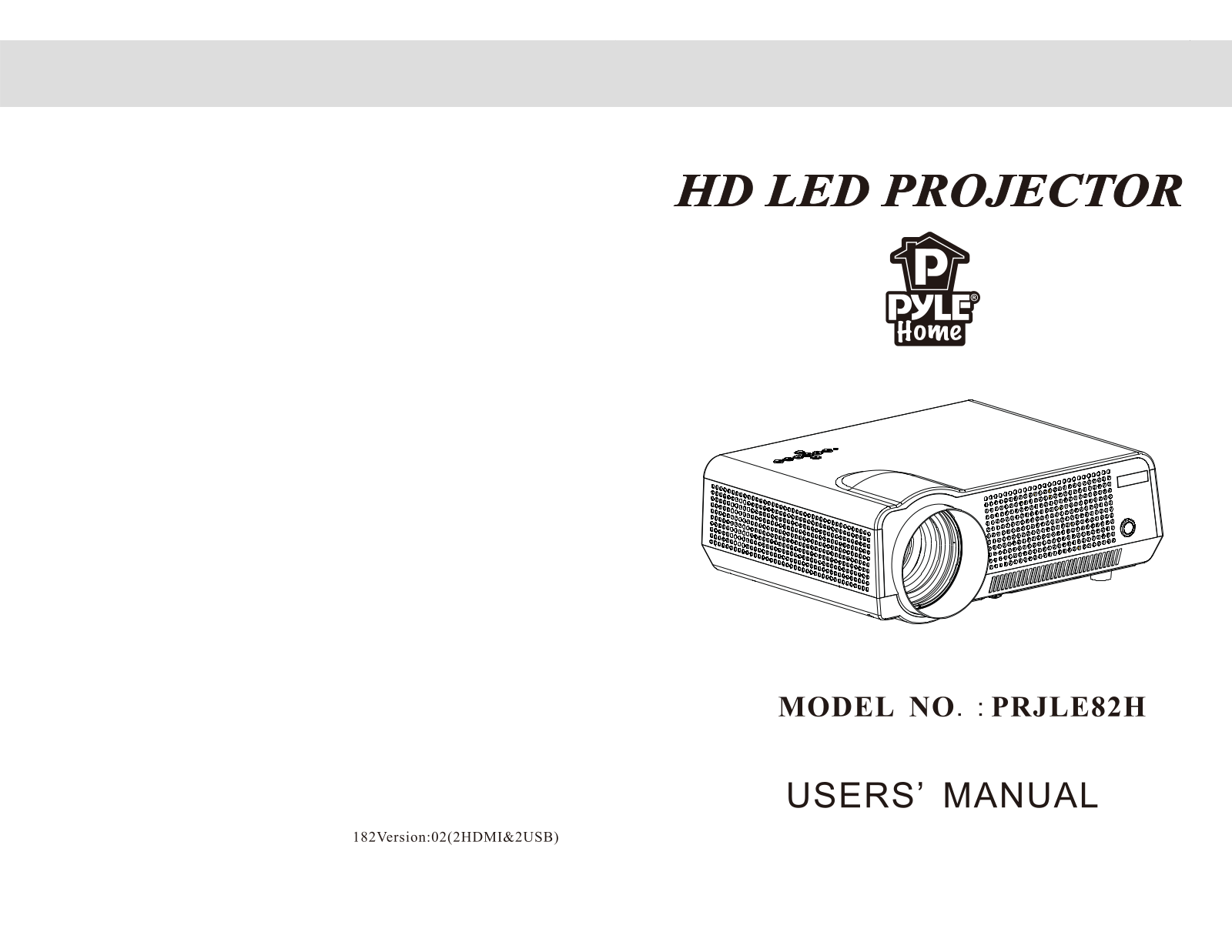 Pyle Pro PRJLE82H User Manual