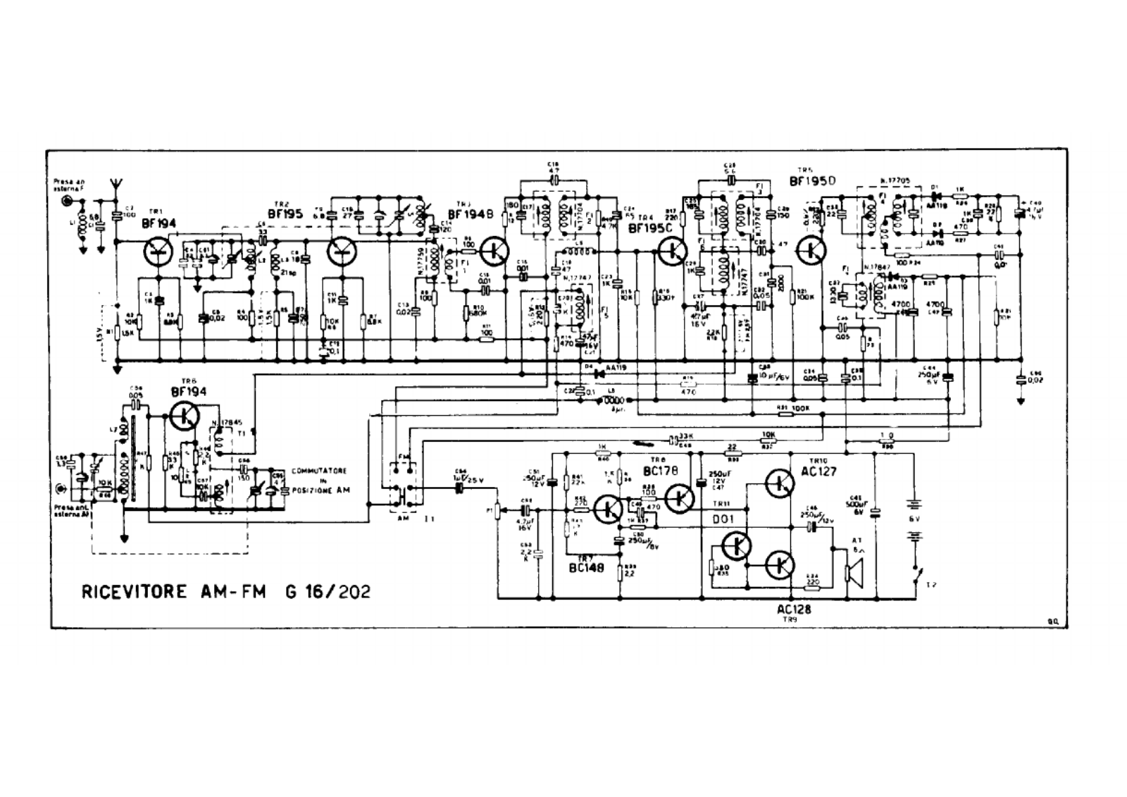 Geloso g16 202 schematic