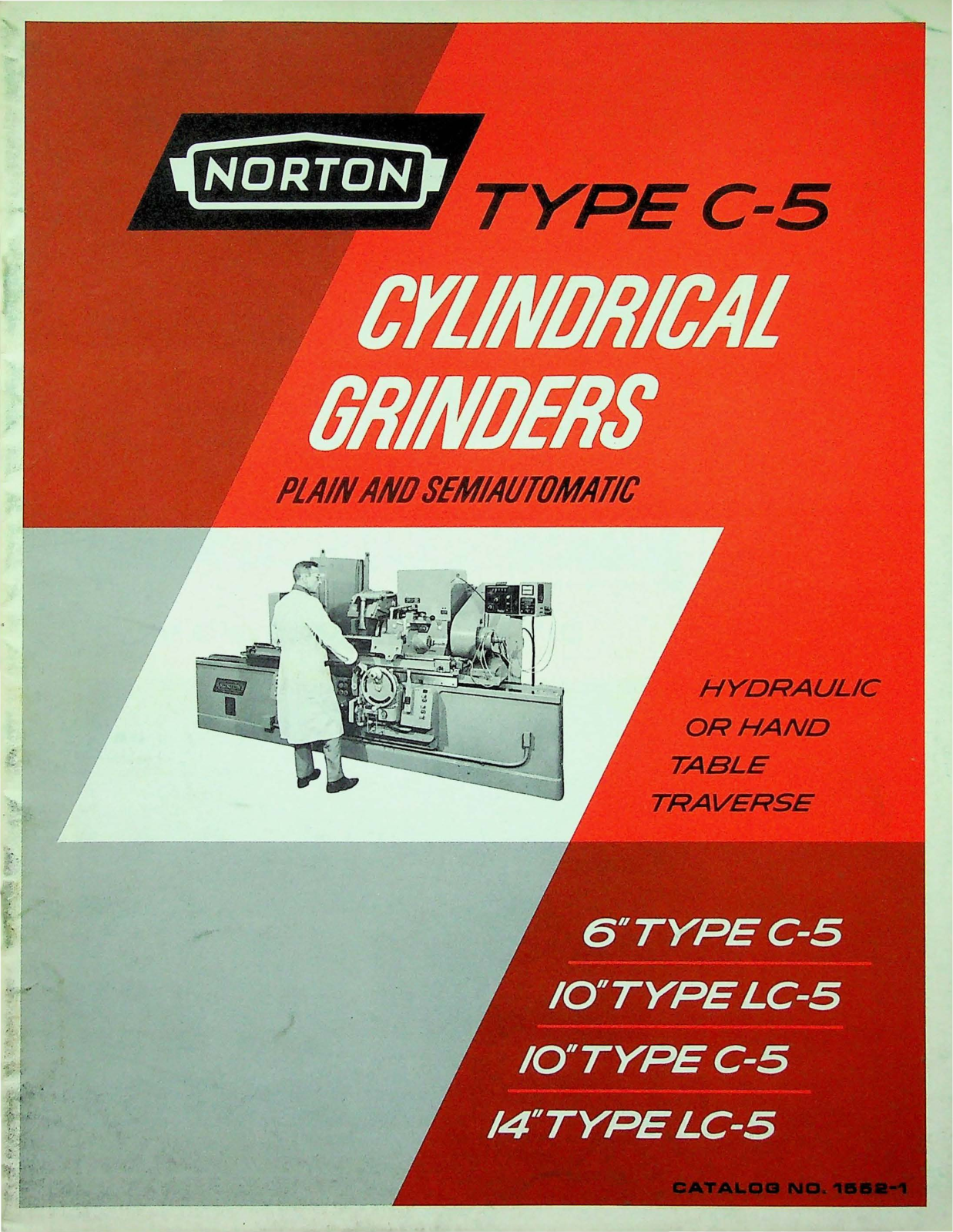 Norton Type C-5 Cylindrical Grinders Grinder, Cylindrical - ManualMachine.com