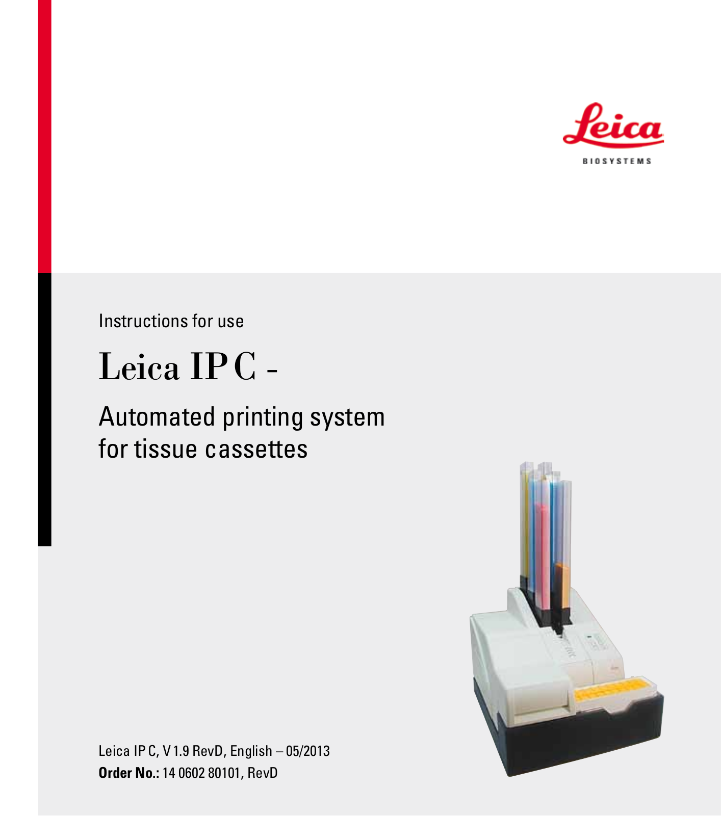 Leica IPC User Manual