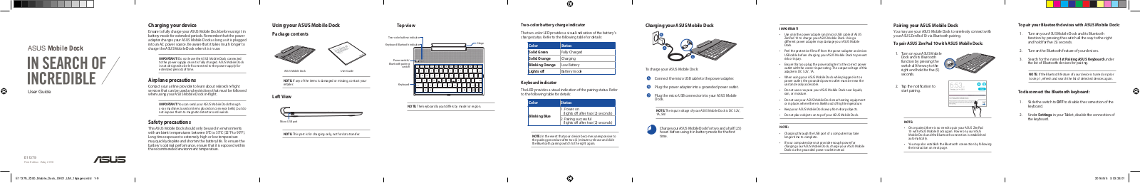 Asus DK01 User Manual