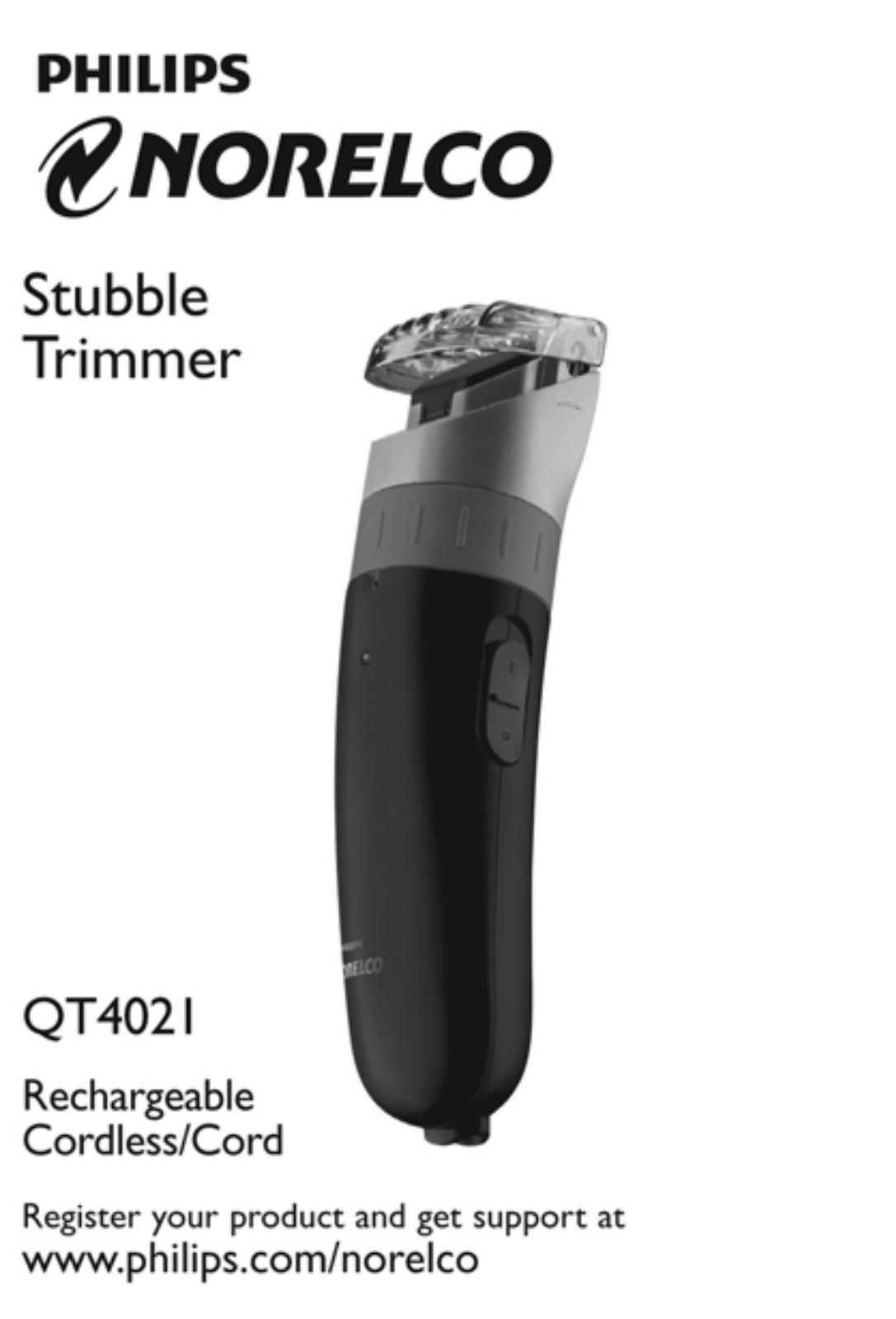 Philips QT4021, QT4021-63 User Manual