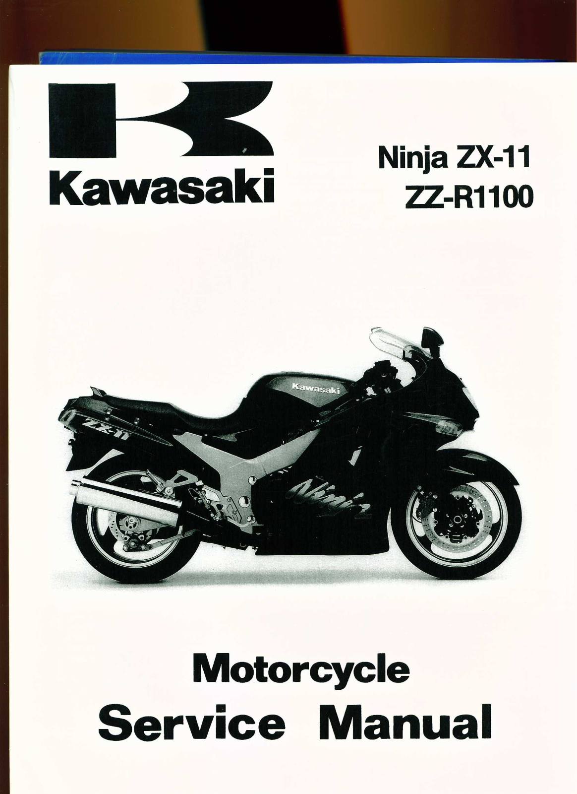 Kawasaki Zx11, Zzr1100 Ninja 1993-2001 Service Manual