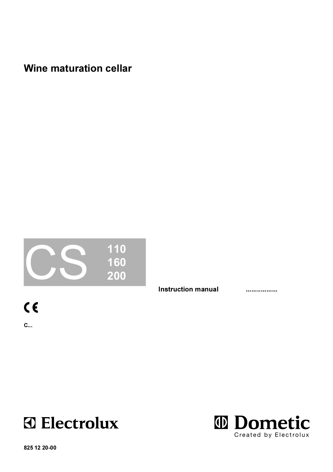 AEG CS161D, CS161DV, CS111DV, CS111D User Manual