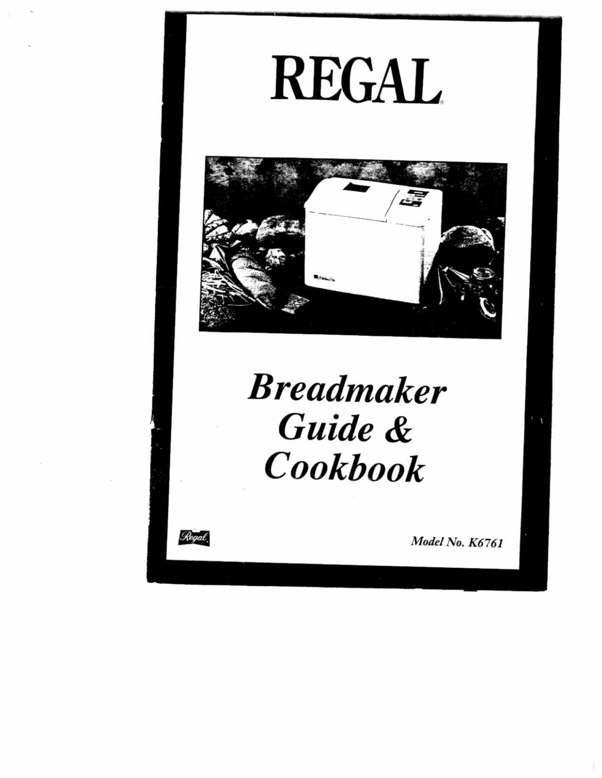 Regal K6761 User Manual