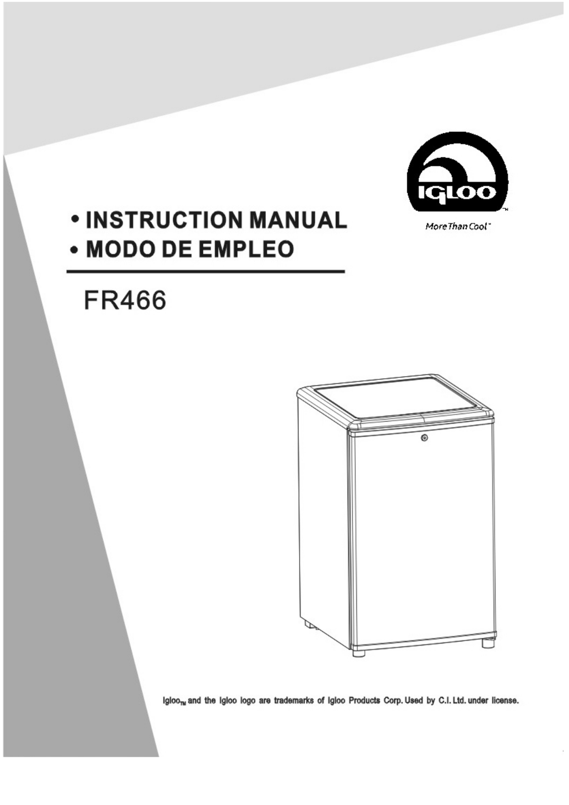 CURTIS FR466 User Manual