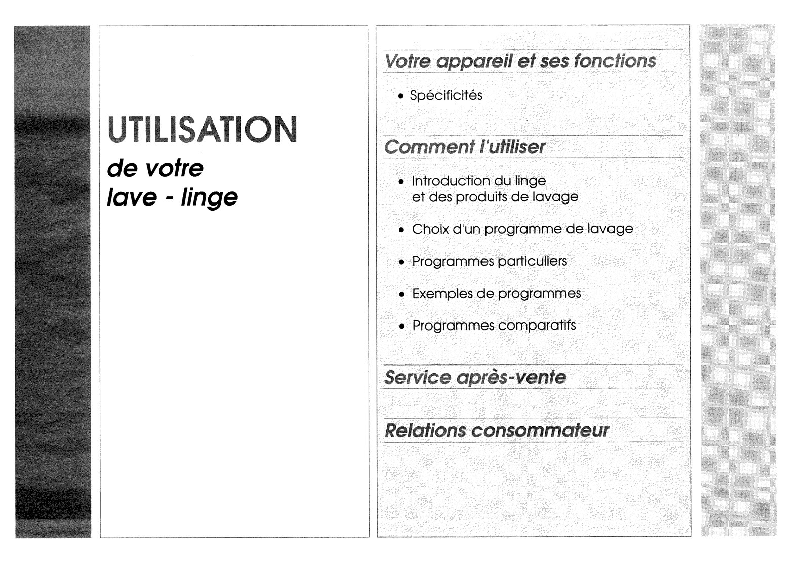 BRANDT BG800 User Manual