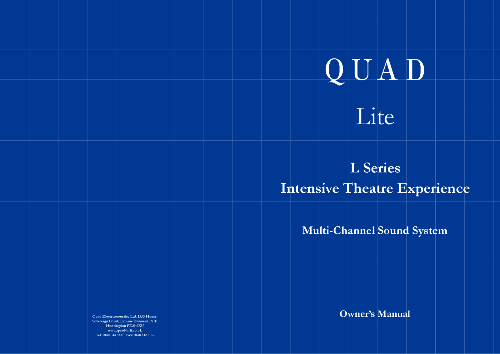 Quad L-ite system Instruction Manual