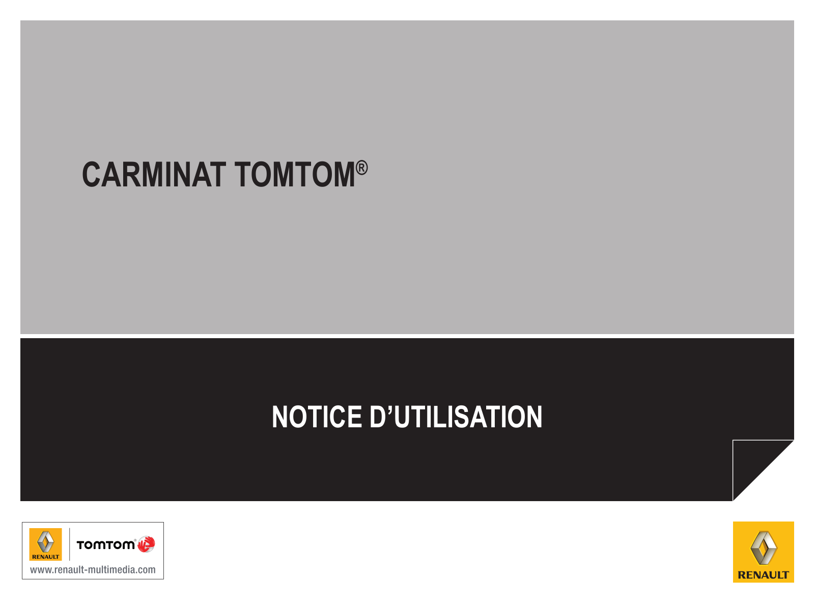 RENAULT CARMINAT TOMTOM ZE LIVE User Manual