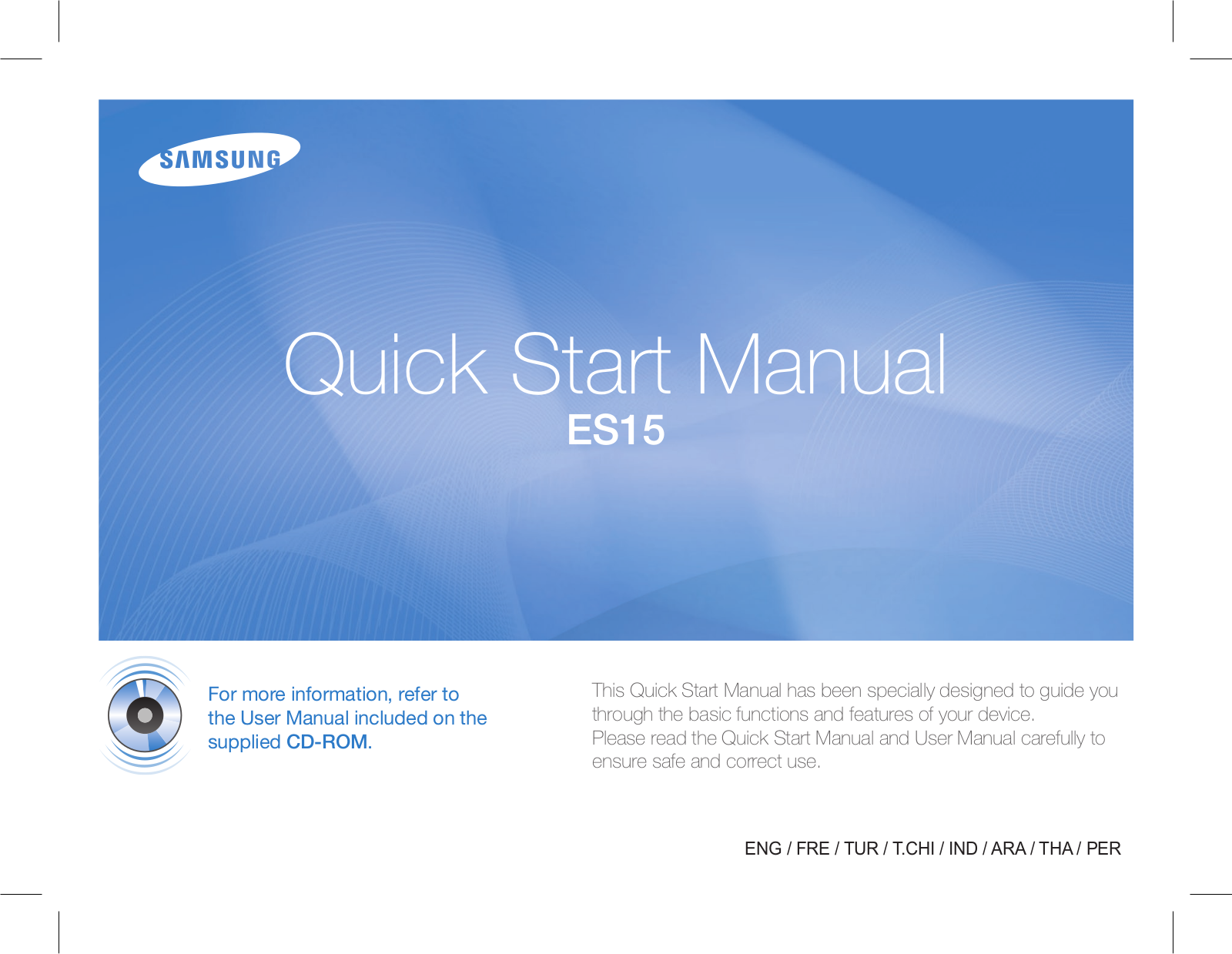 SAMSUNG ES15 User Manual