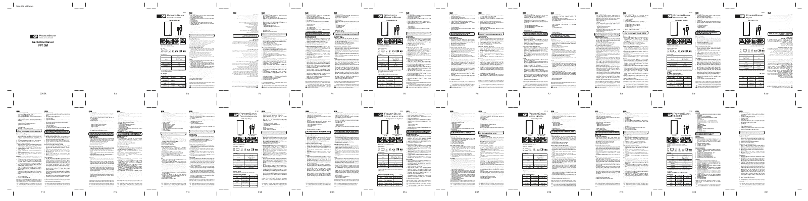 GP FP10M User Manual