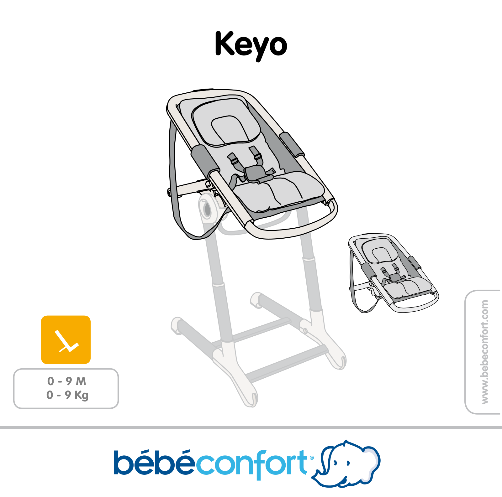 Bebe Confort Keyo bouncer User Manual