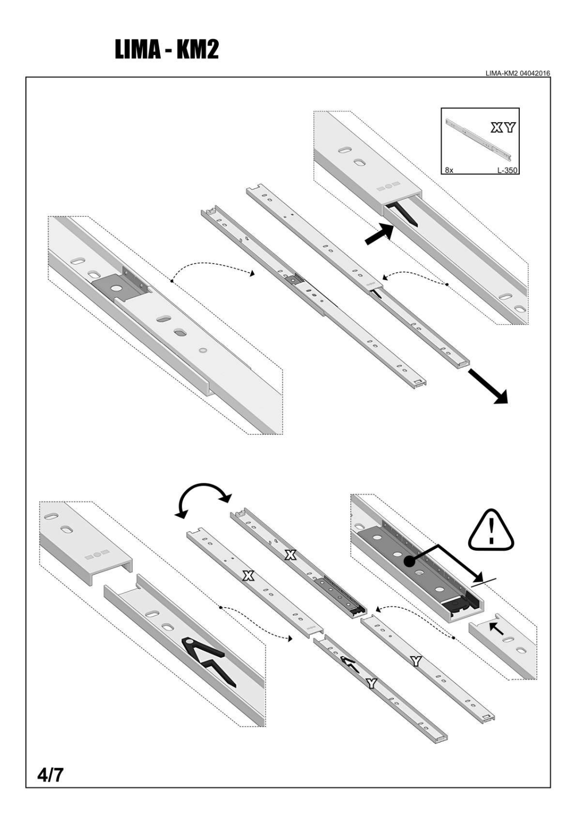 Halmar Lima KM-2 Installation/Assembly Instructions - ManualMachine.com