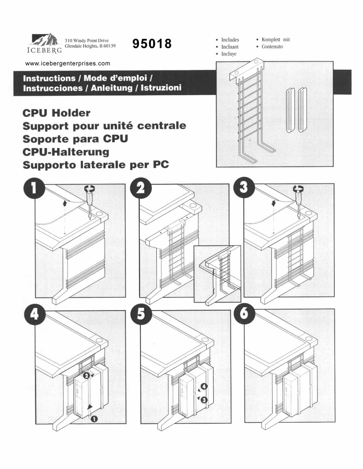 Iceberg 95018 User Manual