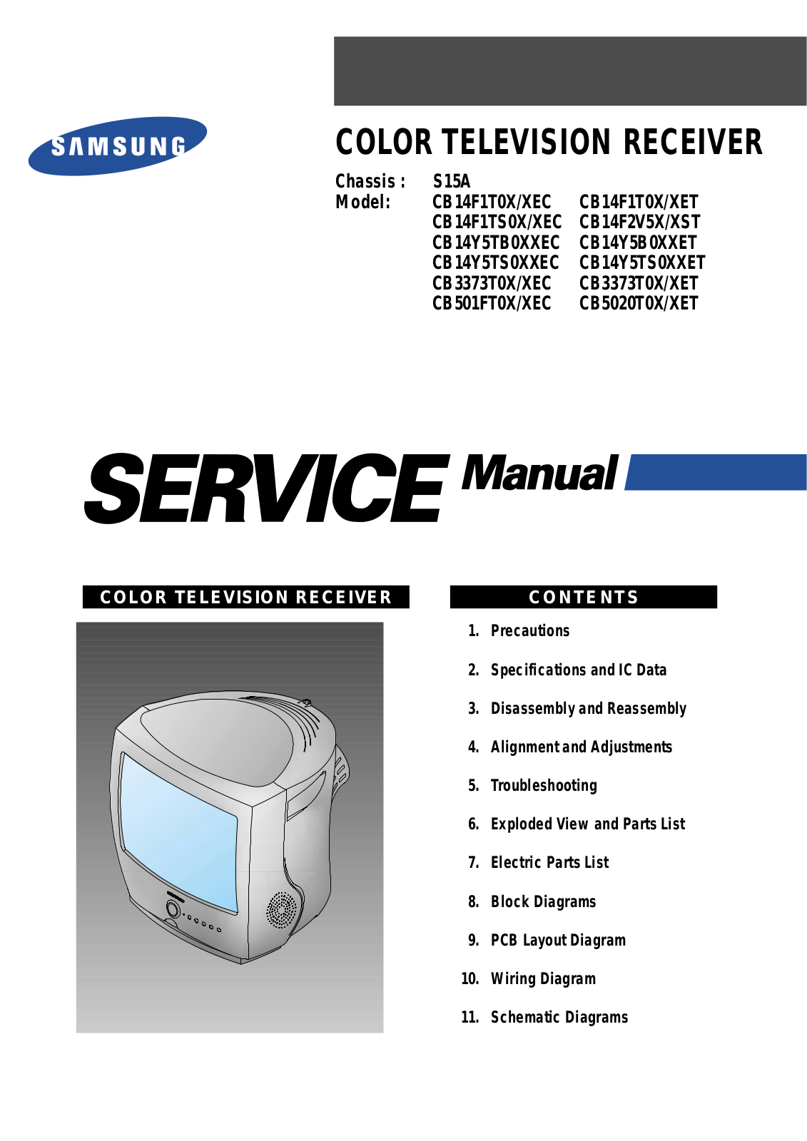 Samsung CB14F1T0X/XEC, CB14F1T0X/XET, CB14F1TS0X/XEC, CB14F2V5X/XST, CB14Y5TB0XXEC Service Manual