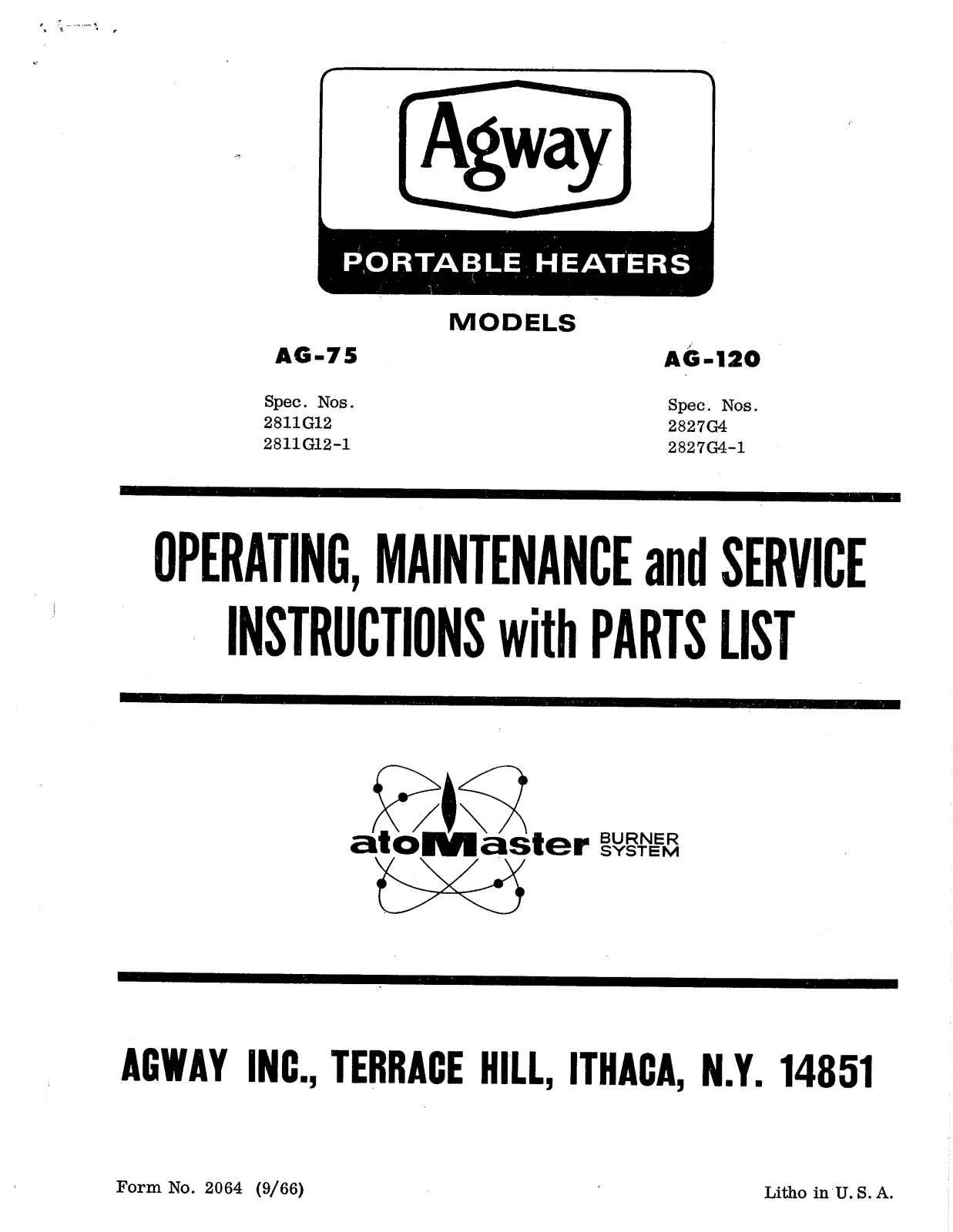 Desa Tech AG75 Owner's Manual