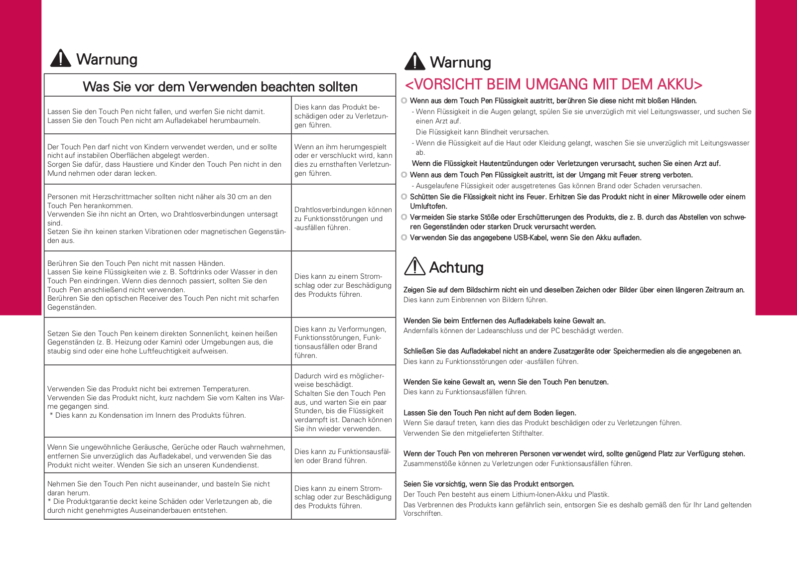 Lg AN-TP200 User Manual