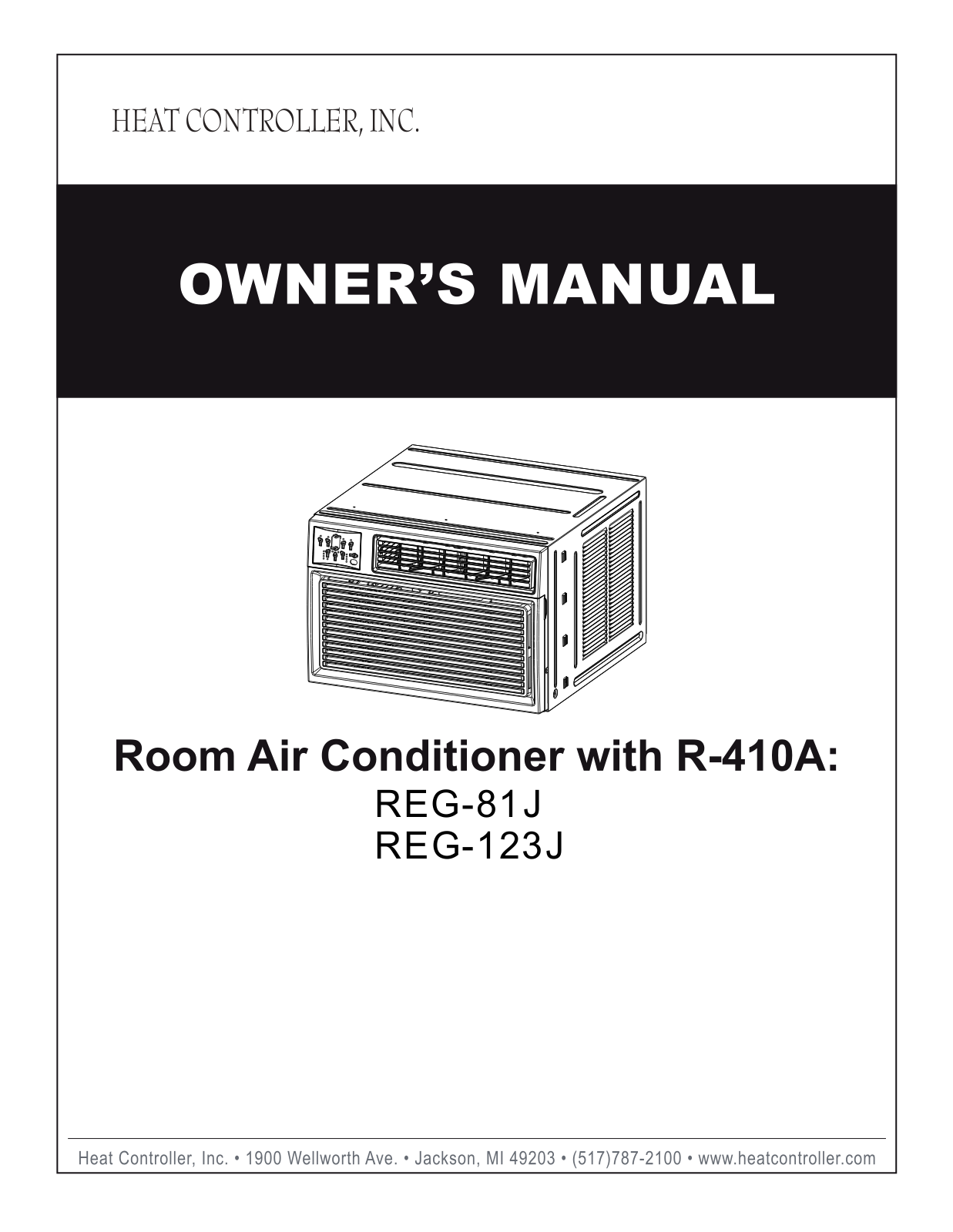 Heatcontroller REG-123J User Manual