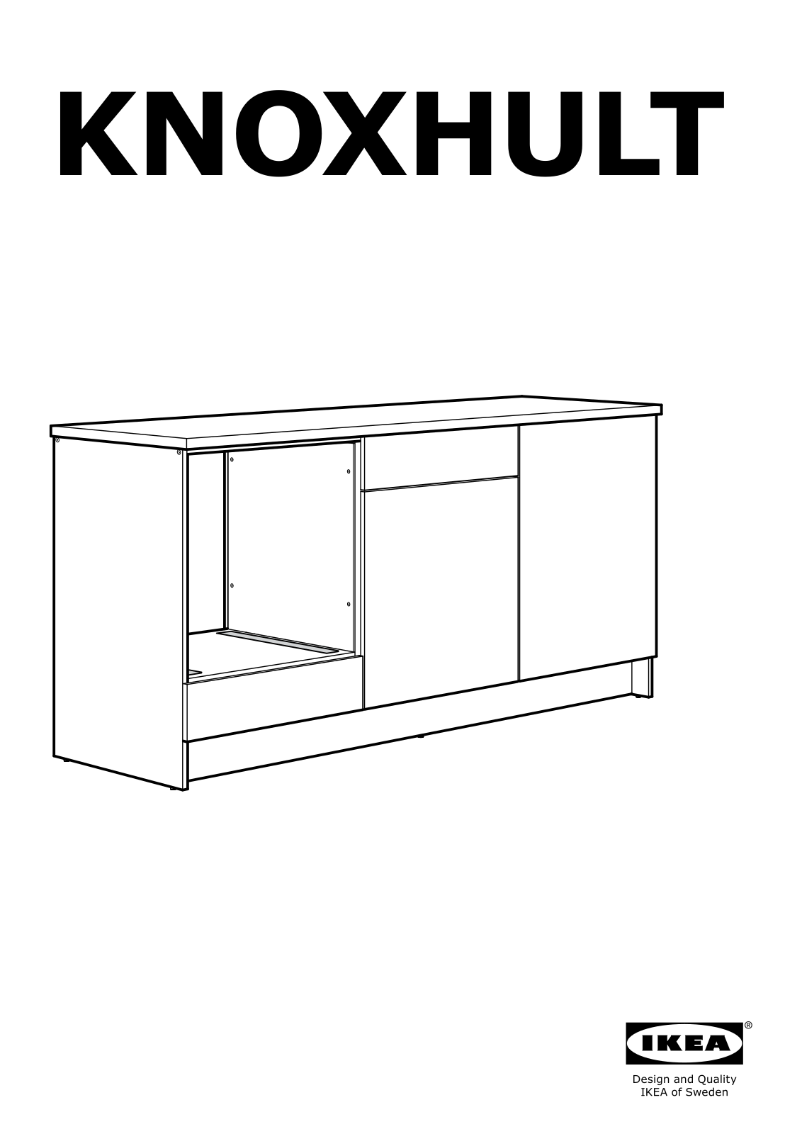 IKEA KNOXHULT User Manual