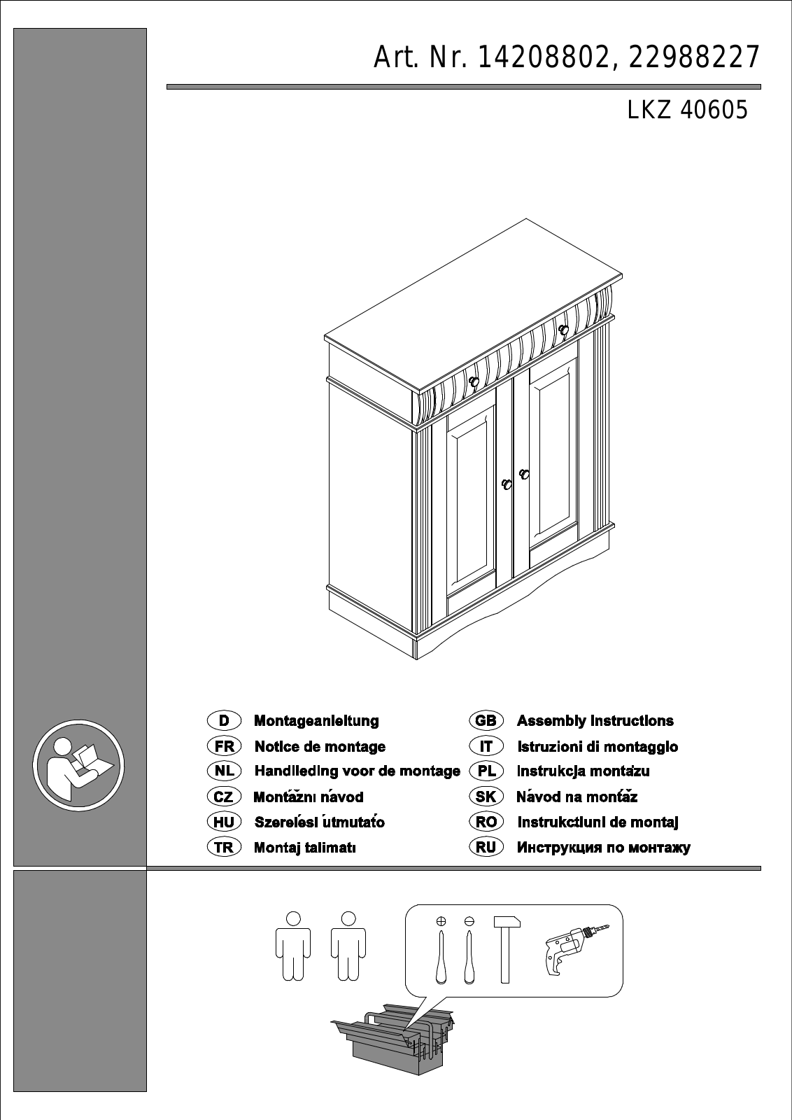 Home affaire Teresa Assembly instructions