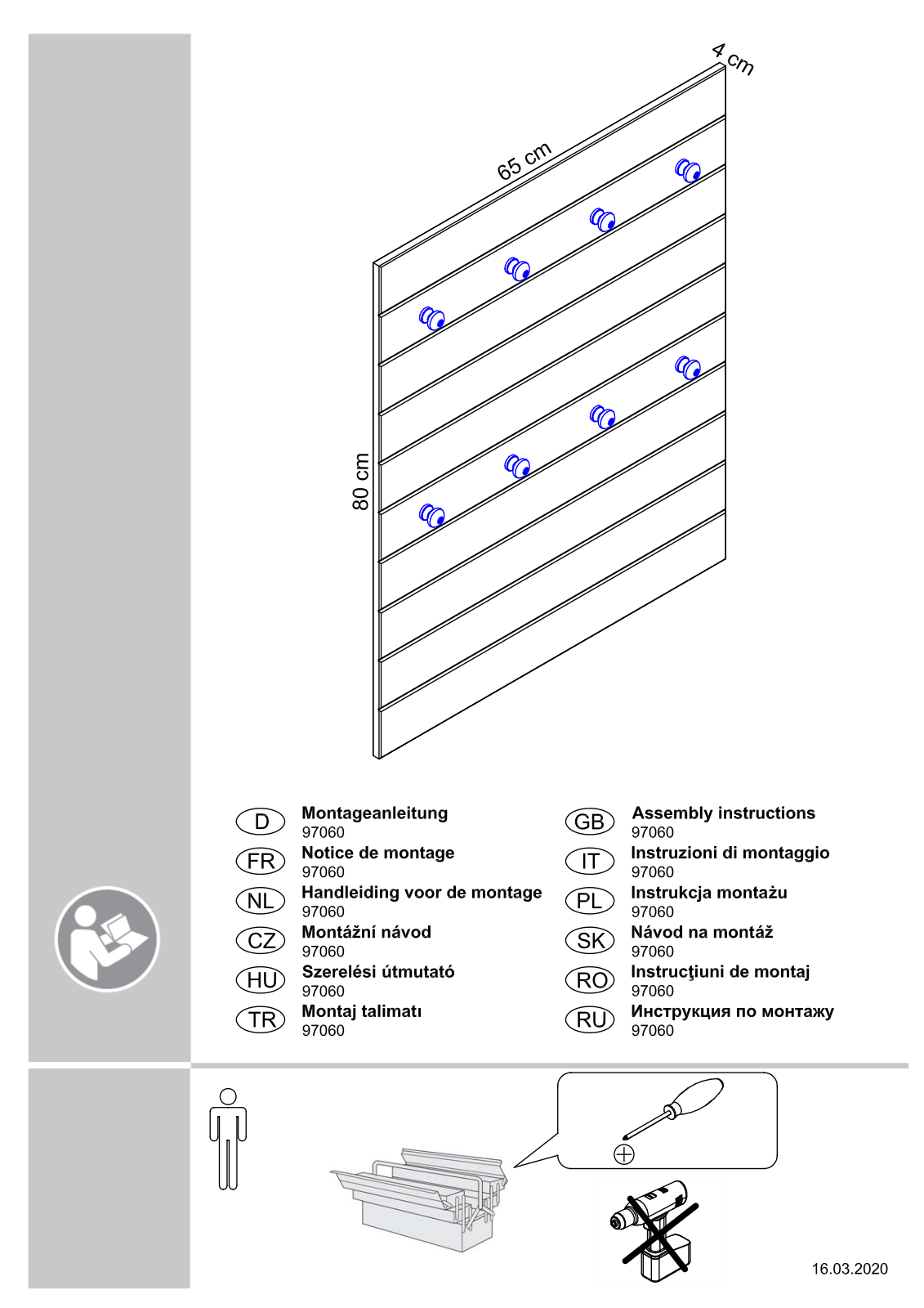 Home affaire Ella Assembly instructions