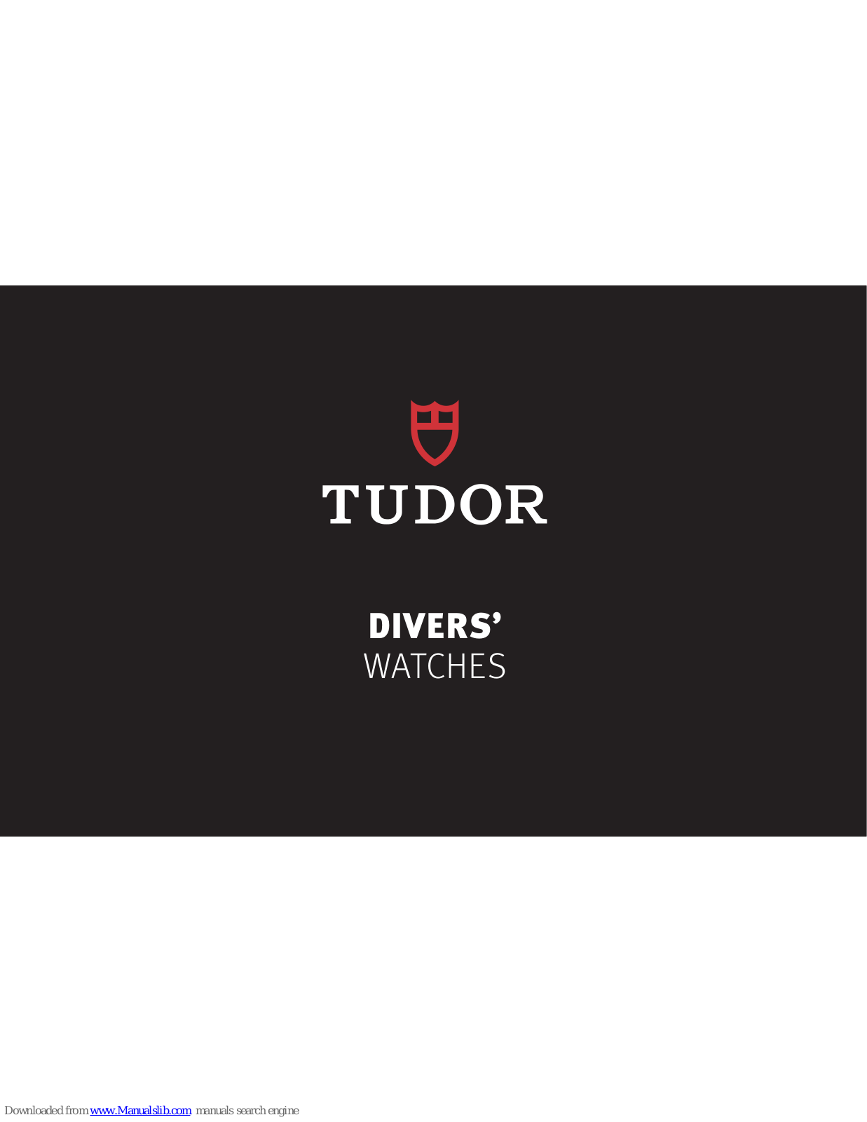 TUDOR PELAGOS LHD, 25610TNL, 79230N, 79230B, HERITAGE BLACK BAY User Manual - ManualMachine.com