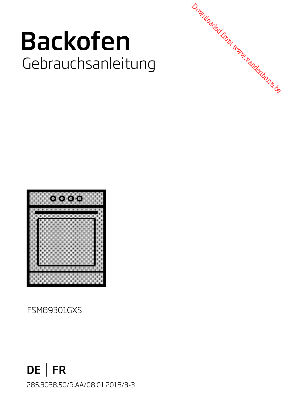 BEKO FSM 89301 GXS User Manual