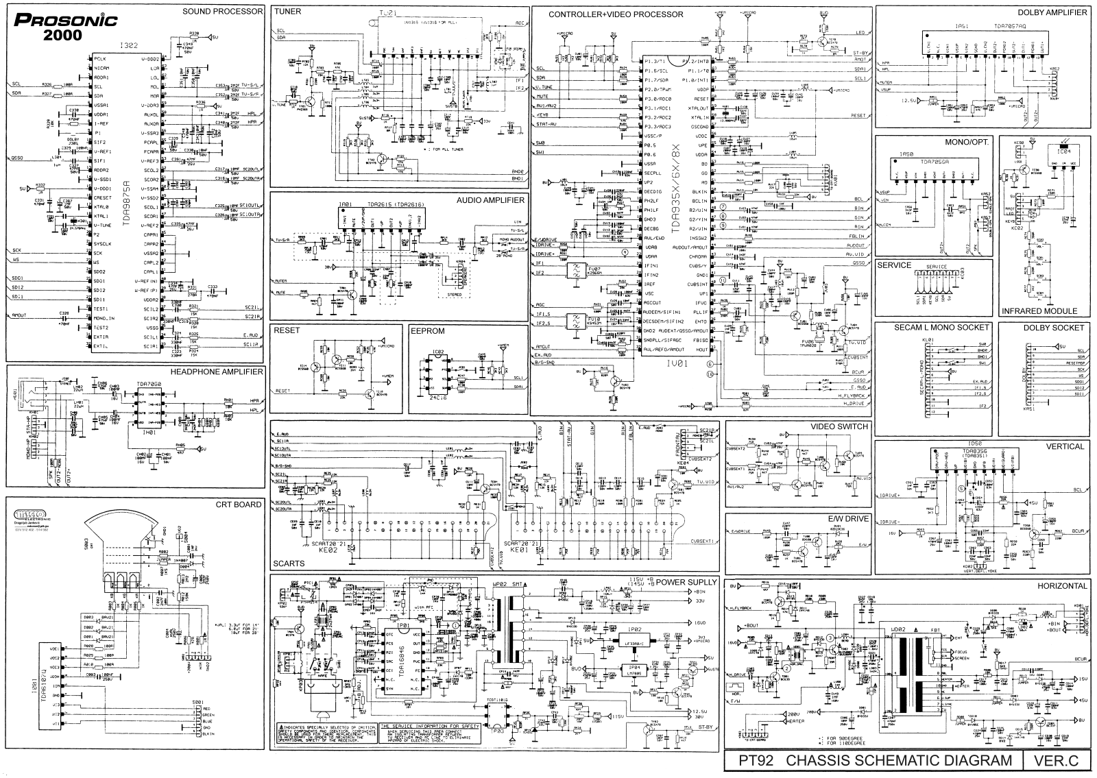 Prosonic 2000 Schematic