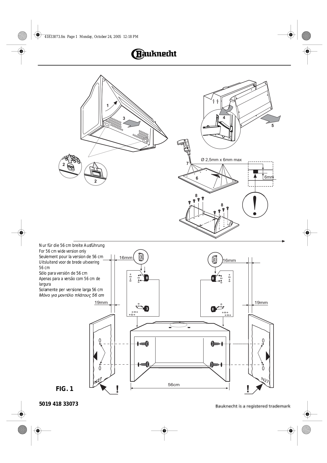 Whirlpool DEHL 5360 SG, DE 5363 SG, DE 5360 SG INSTRUCTION FOR USE