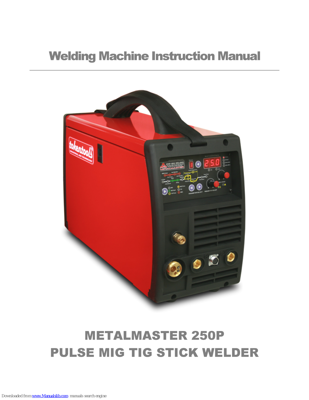 Tokentools MetalMaster 250P Instruction Manual