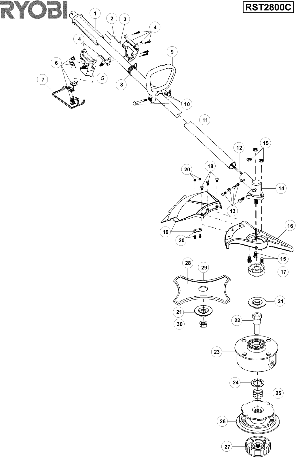 Ryobi RST2800C User Manual