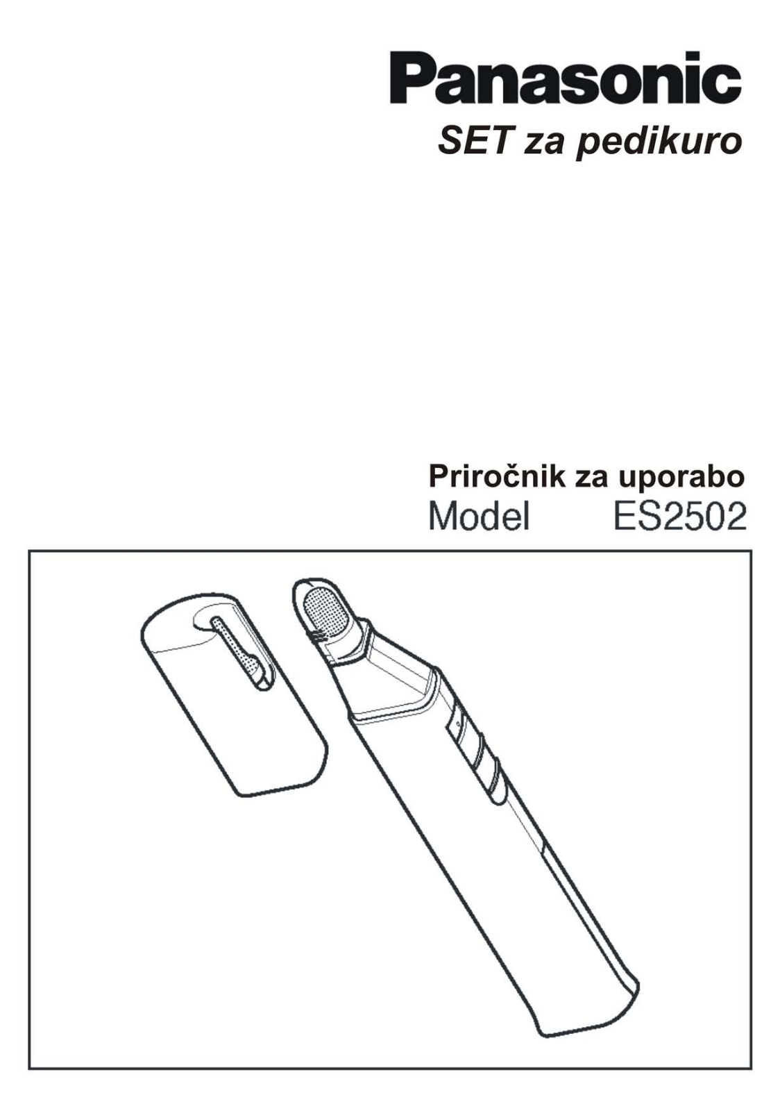 Panasonic ES-2502 User Manual