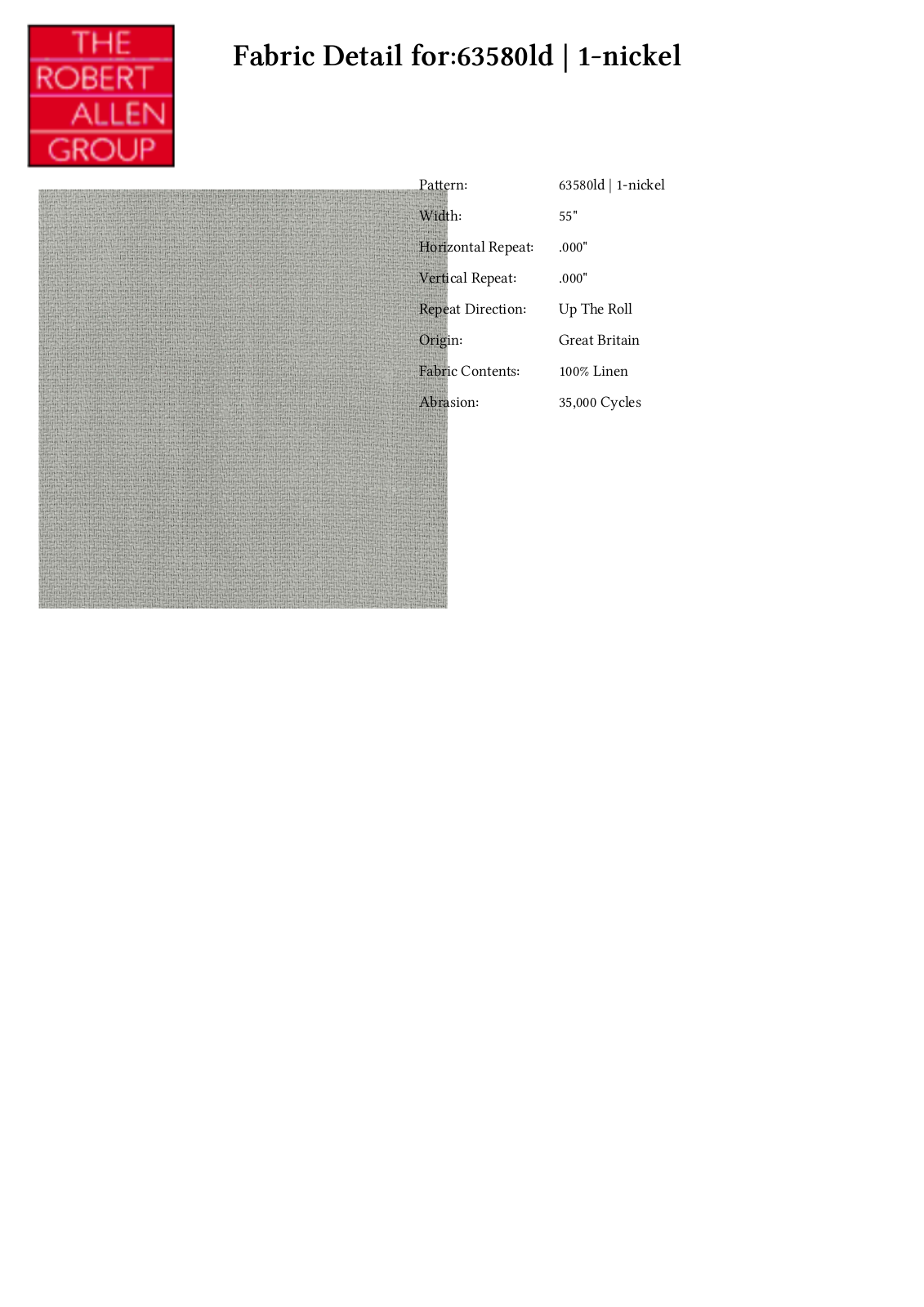 Duralee CRAL4141 Specifications - ManualMachine.com