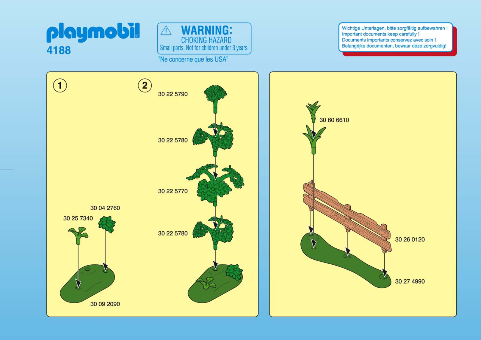 Playmobil 4188 Instructions