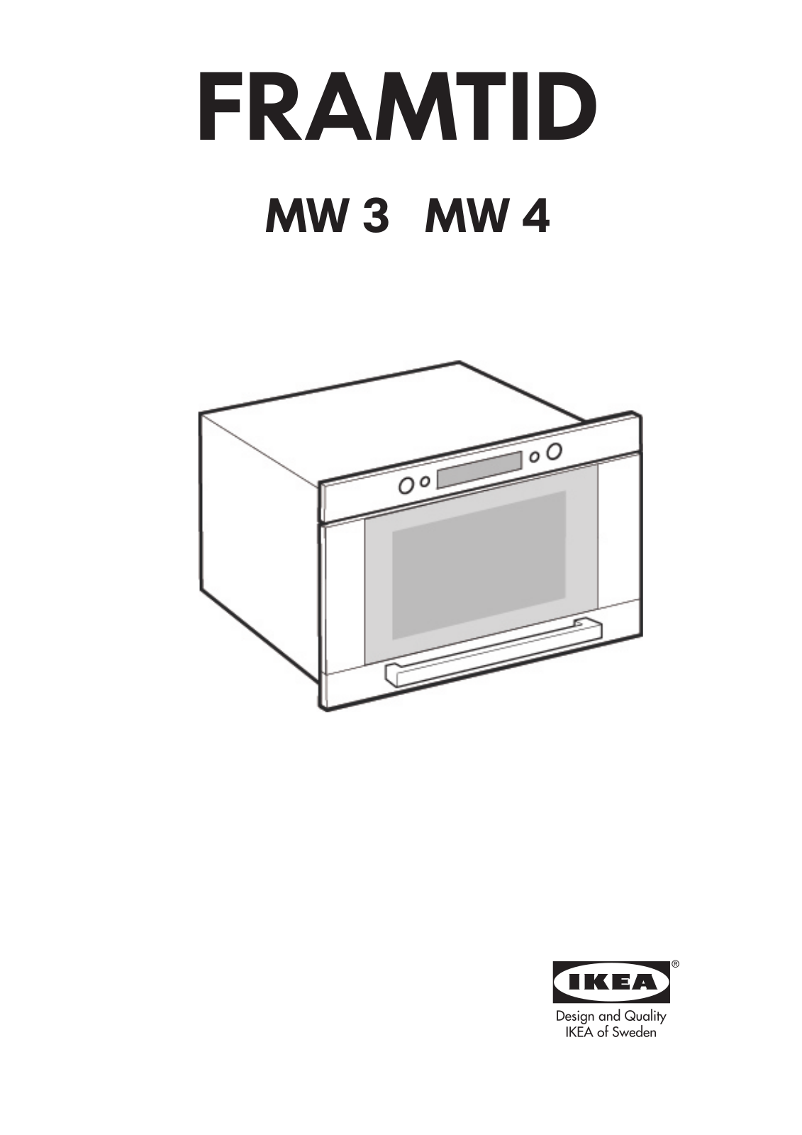 IKEA MW B10 S Installation Instructions