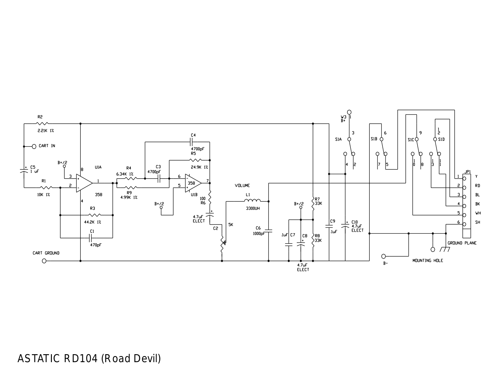 Astatic RD104 Schematics - ManualMachine.com