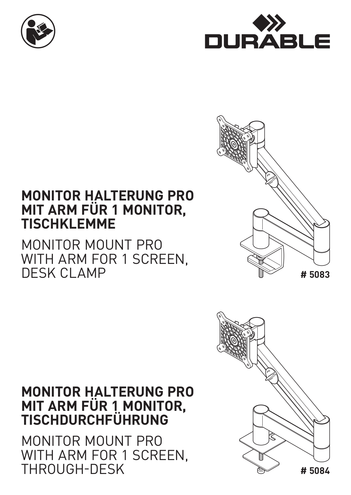 DURABLE DURABLE 508323 Instructions - ManualMachine.com