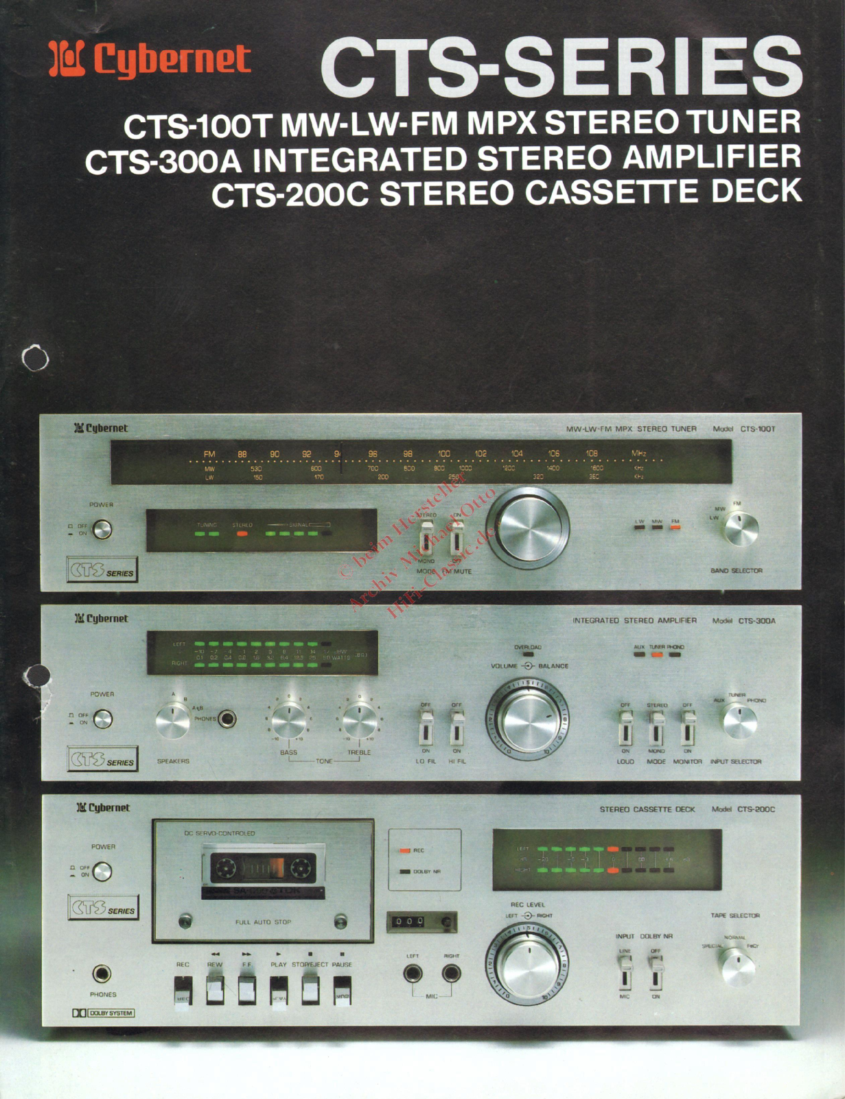 Cybernet CTS-10OT, CTS-300A, CTS-200C Prospekt - ManualMachine.com
