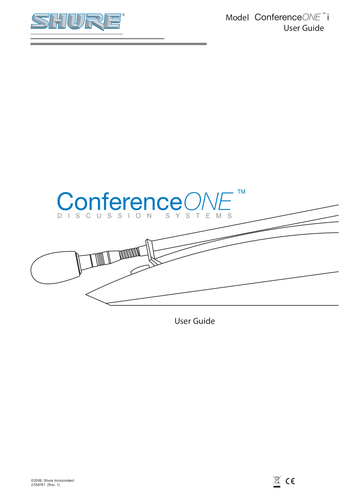 Shure Conference Phone User Manual