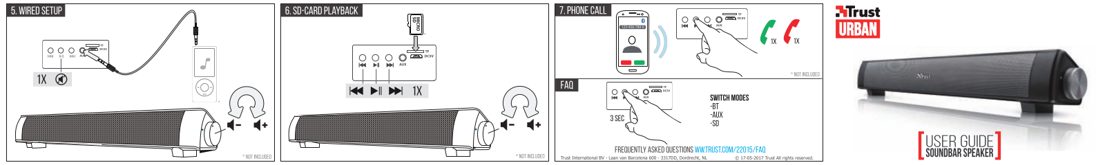 Trust Urban soundbar User Manual