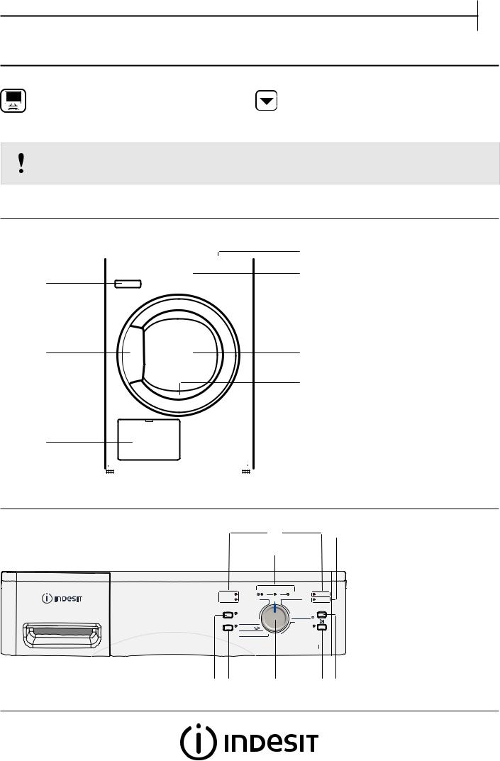 INDESIT IND80111, IND80112 User Manual