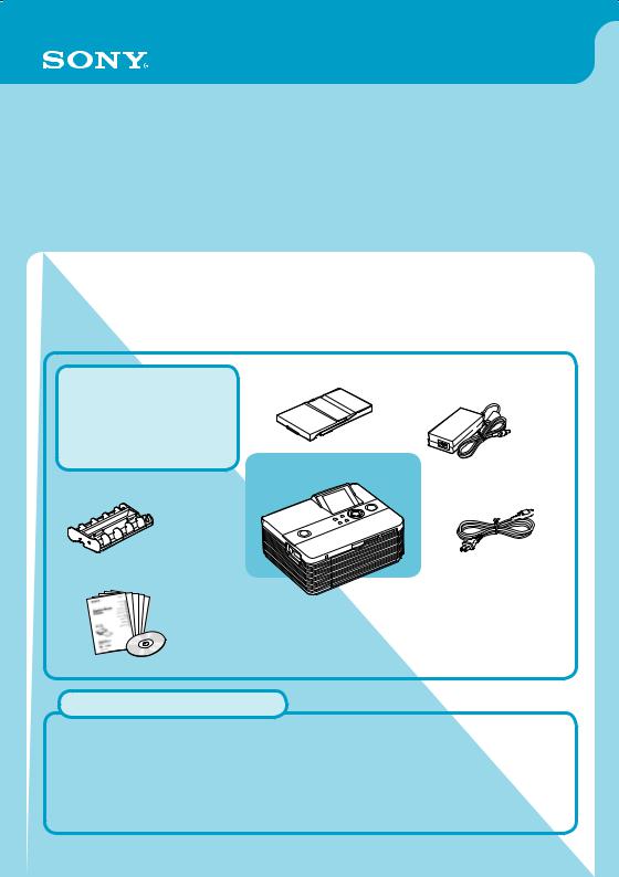 Sony DPP-FP55 User Manual