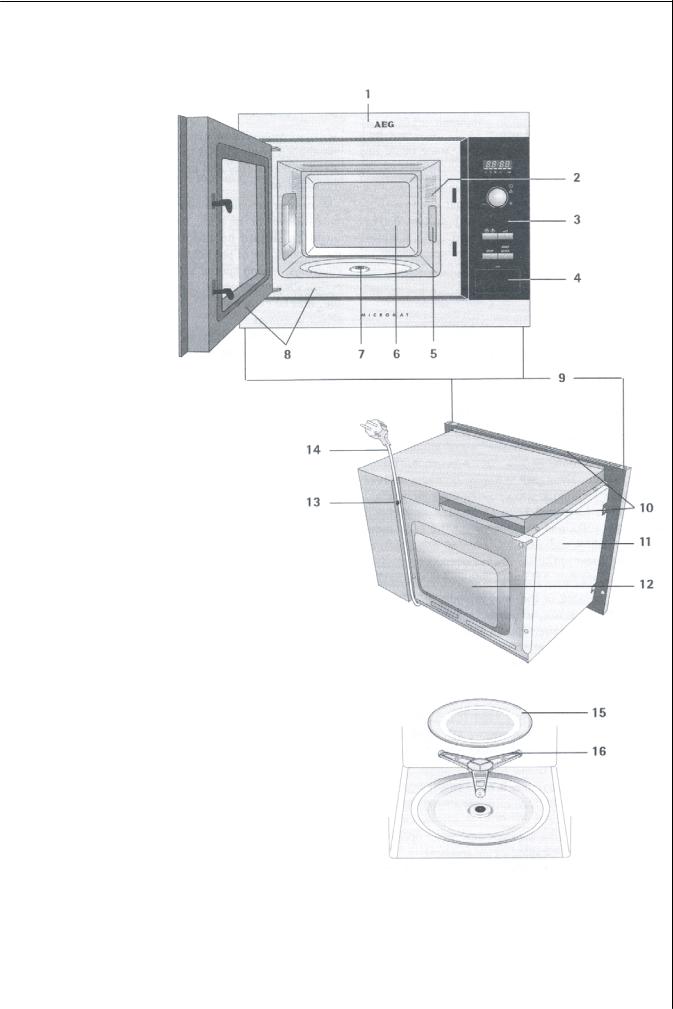 AEG MC1761EA, MC1761EW, MC1751EM, MC1751EA, MC1761EM User Manual