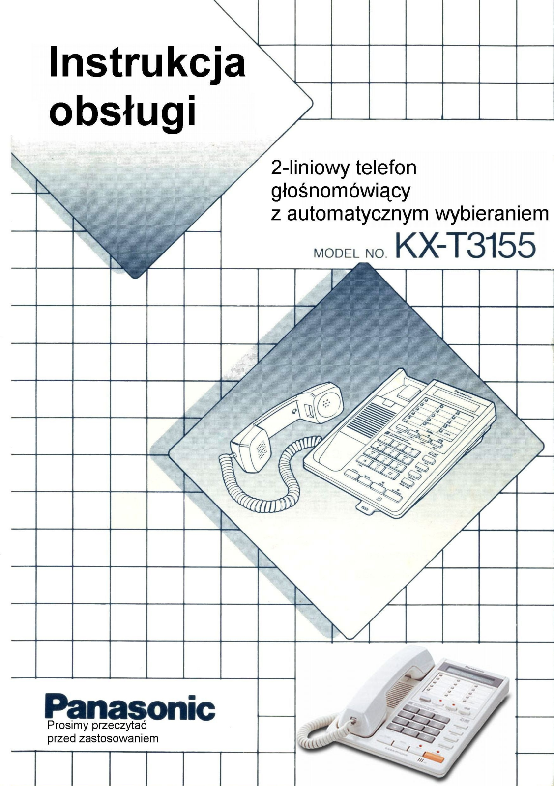 Panasonic KX-T3155 User Manual