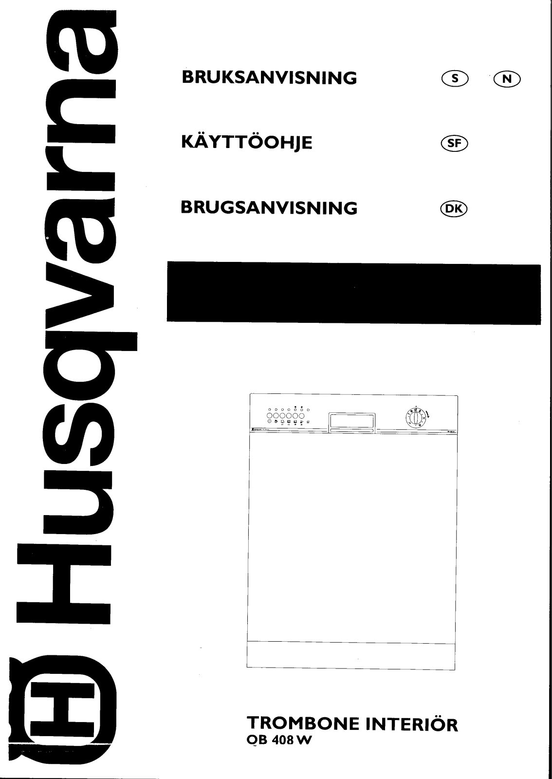 Husqvarna QB408W User Manual