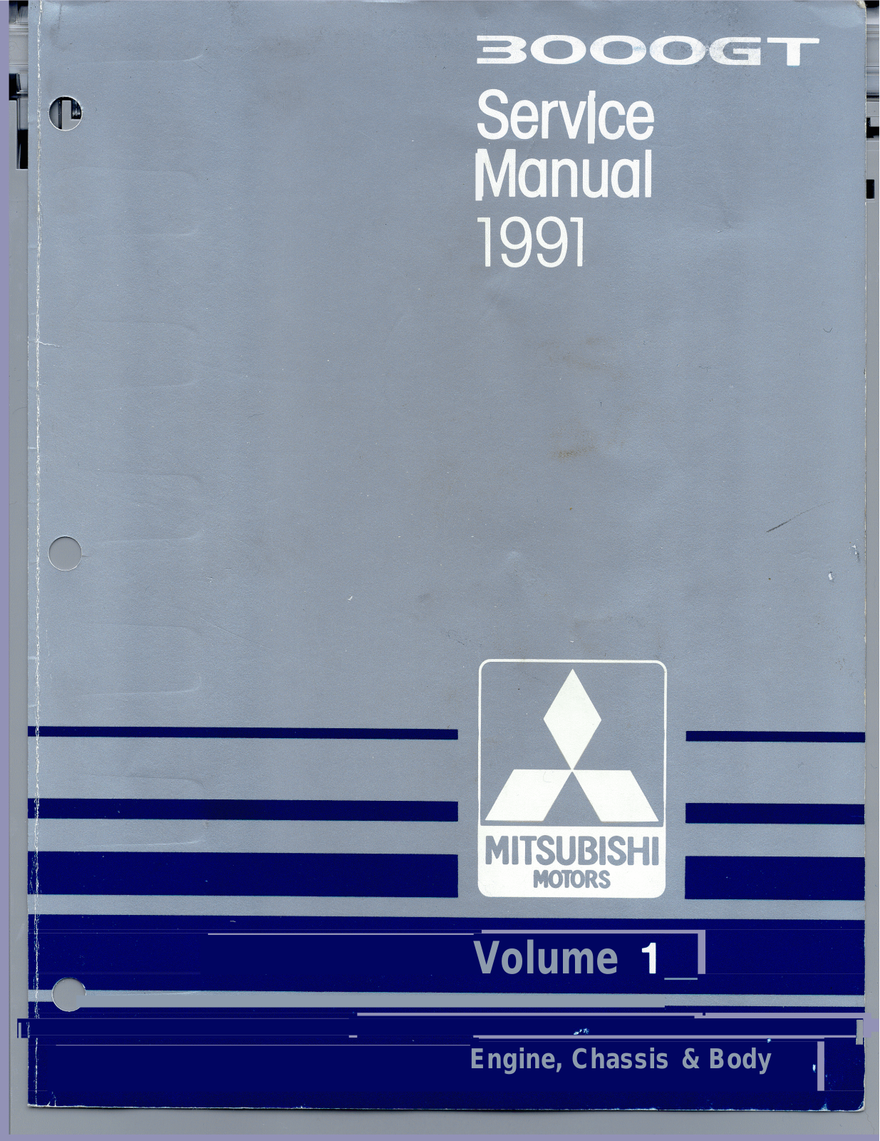 Mitsubishi 3000GT 1991 Owner's Manual